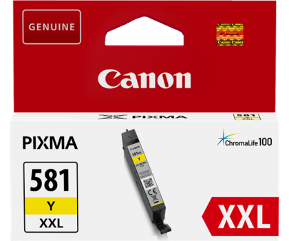 Tusz CANON CLI-581 XXL Y 830str. Zólty 1997C001